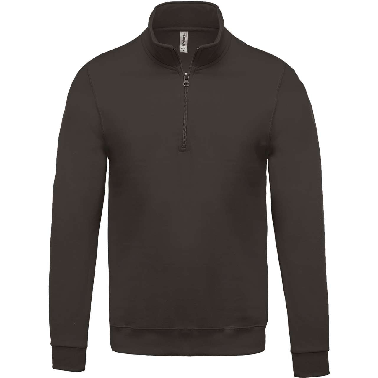 KA478 - ZIP NECK SWEATSHIRT