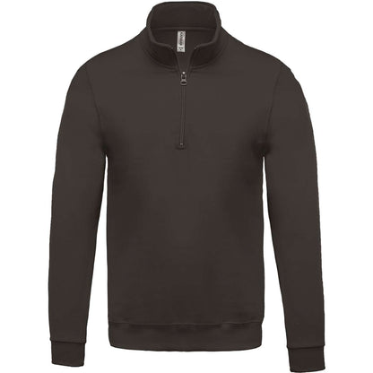 KA478 - ZIP NECK SWEATSHIRT