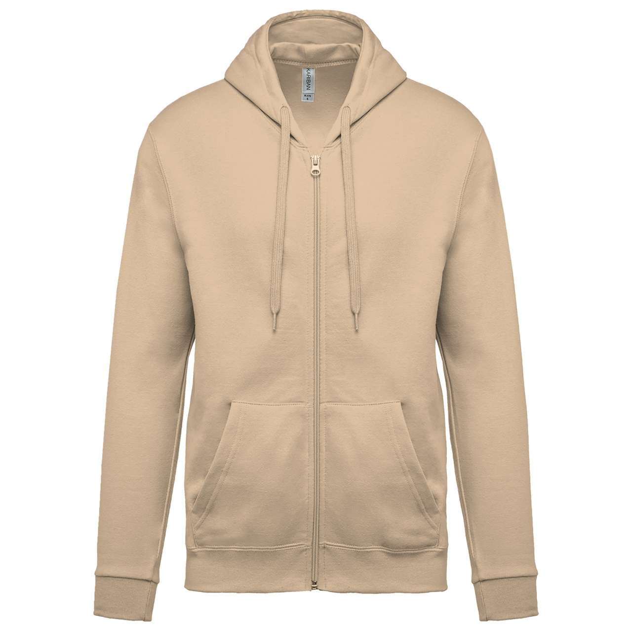 KA479 - FULL ZIP HOODED SWEATSHIRT – Mărimi S, M, L, XL