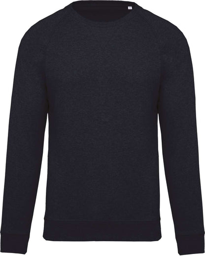 KA480 - MEN'S ORGANIC COTTON CREW NECK RAGLAN SLEEVE SWEATSHIRT