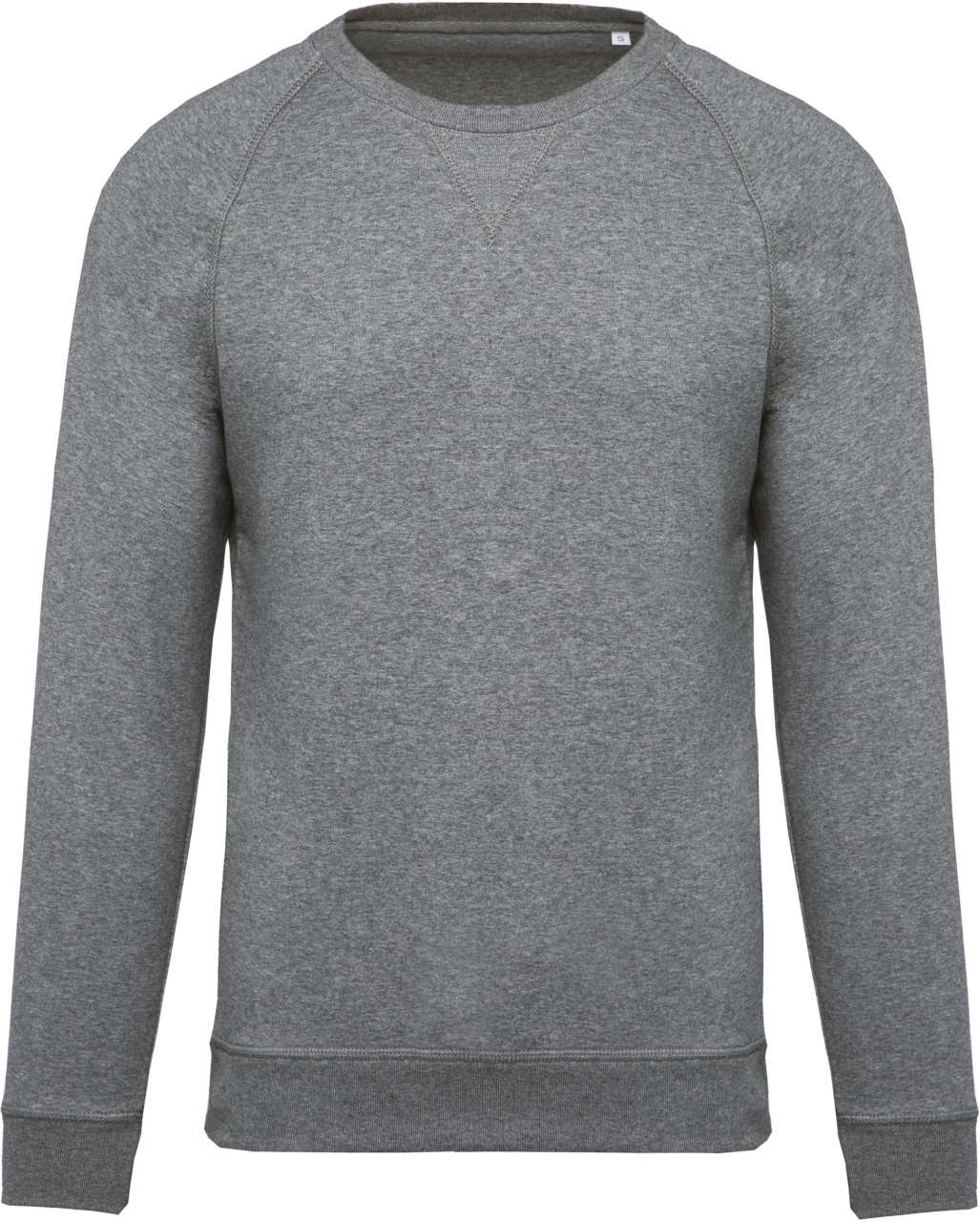 KA480 - MEN'S ORGANIC COTTON CREW NECK RAGLAN SLEEVE SWEATSHIRT