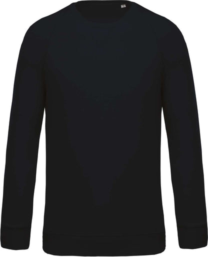 KA480 - MEN'S ORGANIC COTTON CREW NECK RAGLAN SLEEVE SWEATSHIRT
