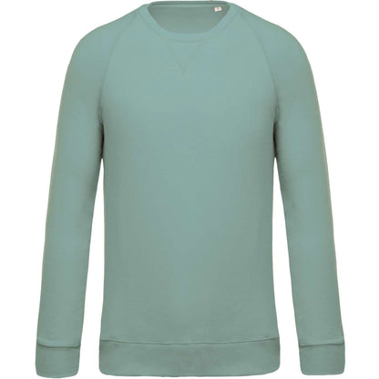 KA480 - MEN'S ORGANIC COTTON CREW NECK RAGLAN SLEEVE SWEATSHIRT