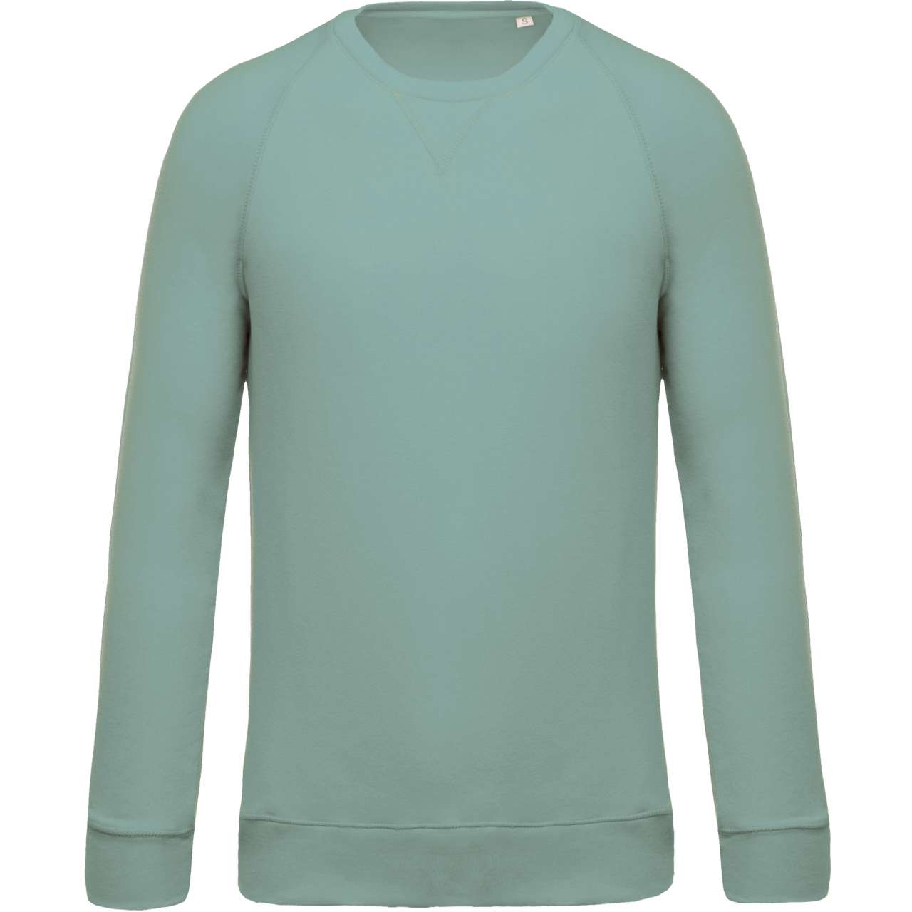 KA480 - MEN'S ORGANIC COTTON CREW NECK RAGLAN SLEEVE SWEATSHIRT