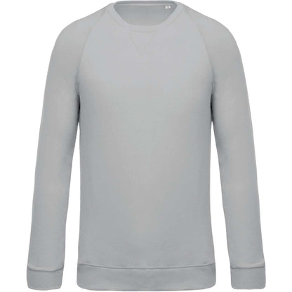 KA480 - MEN'S ORGANIC COTTON CREW NECK RAGLAN SLEEVE SWEATSHIRT