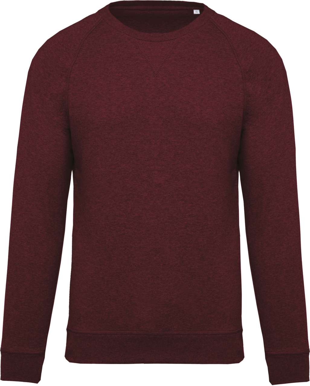 KA480 - MEN'S ORGANIC COTTON CREW NECK RAGLAN SLEEVE SWEATSHIRT