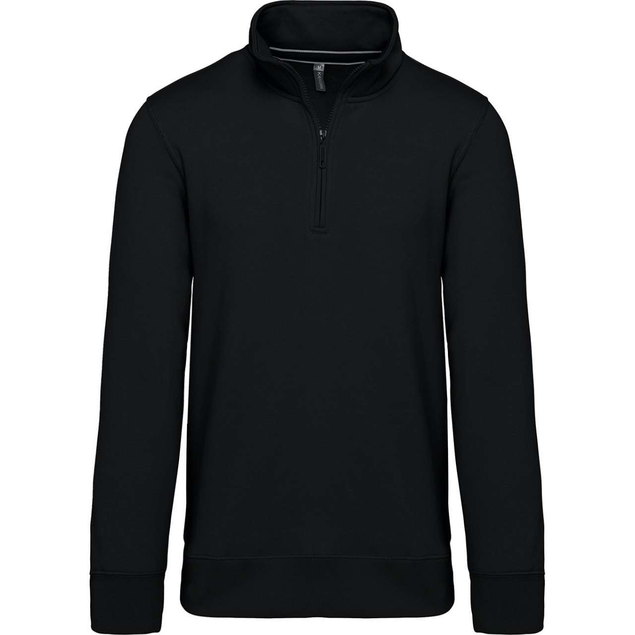 KA487 - ZIPPED NECK SWEATSHIRT
