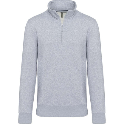 KA487 - ZIPPED NECK SWEATSHIRT