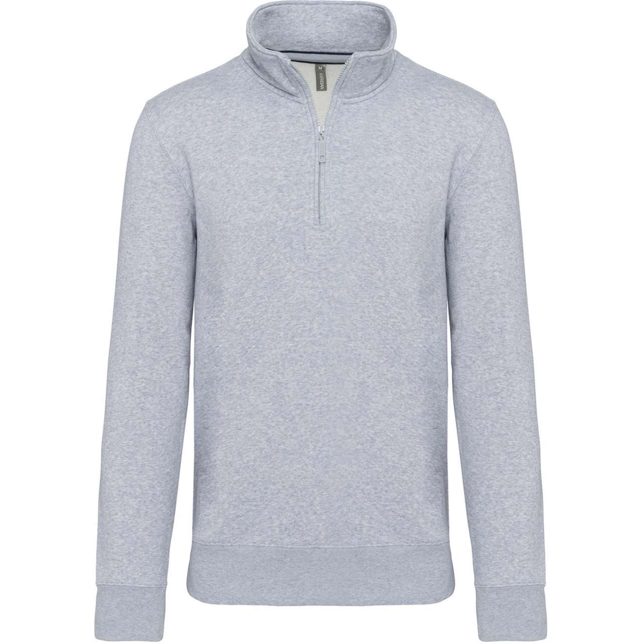 KA487 - ZIPPED NECK SWEATSHIRT