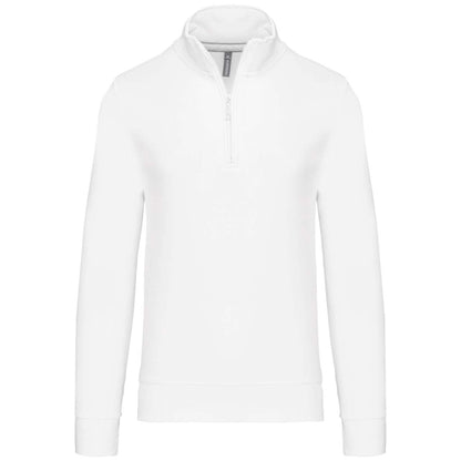 KA487 - ZIPPED NECK SWEATSHIRT