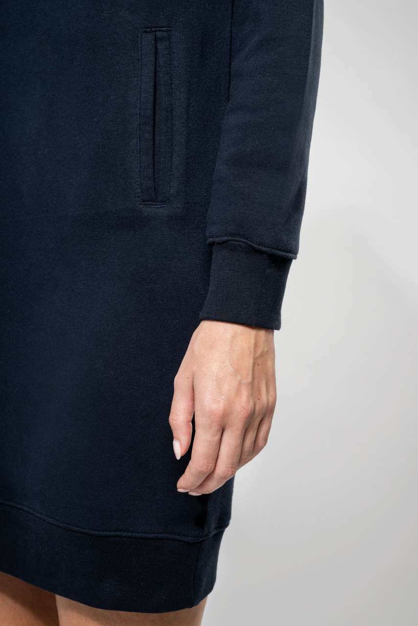 KA493 - ORGANIC FLEECE LOUNGE DRESS