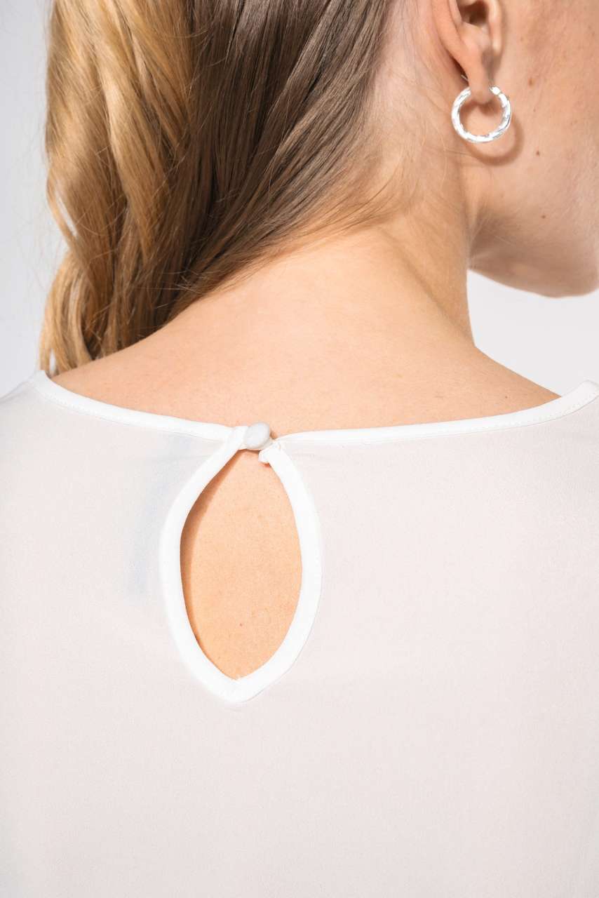 KA5003 - LADIES' LONG-SLEEVED CREPE BLOUSE