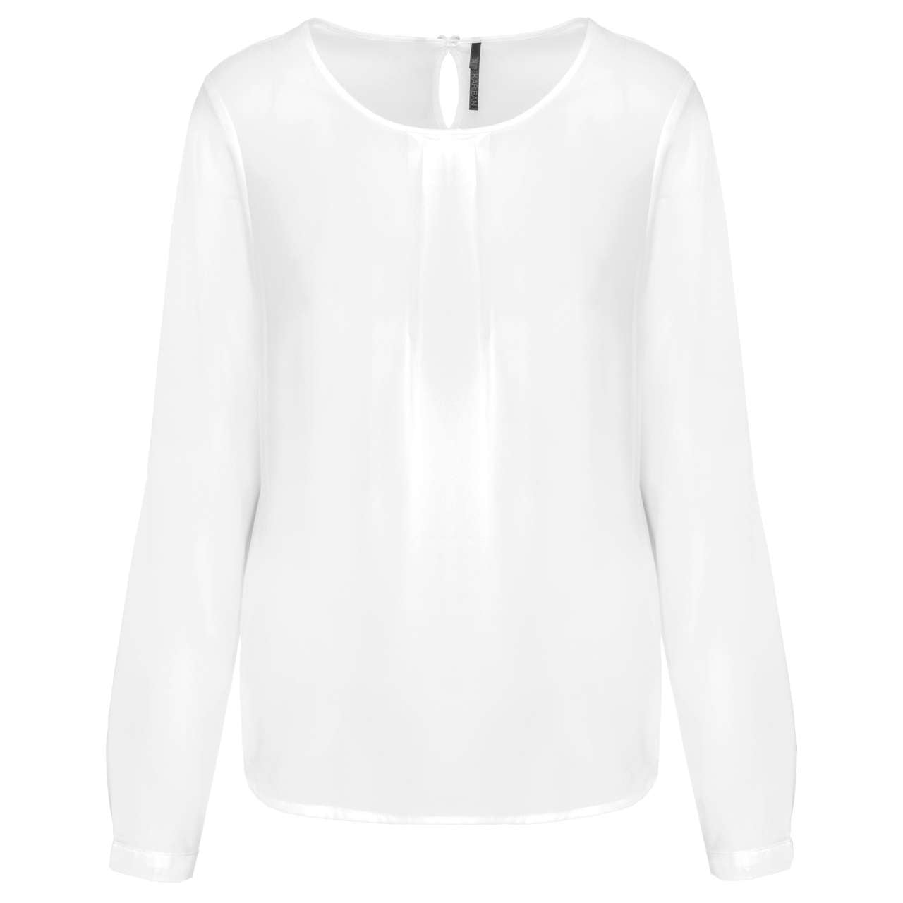 KA5003 - LADIES' LONG-SLEEVED CREPE BLOUSE