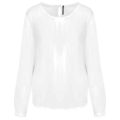 KA5003 - LADIES' LONG-SLEEVED CREPE BLOUSE
