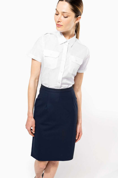 KA504 - LADIES’ SHORT-SLEEVED PILOT SHIRT
