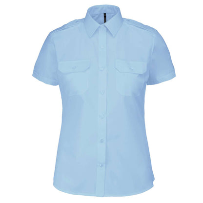 KA504 - LADIES’ SHORT-SLEEVED PILOT SHIRT