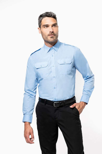 KA505 - MEN'S LONG-SLEEVED PILOT SHIRT