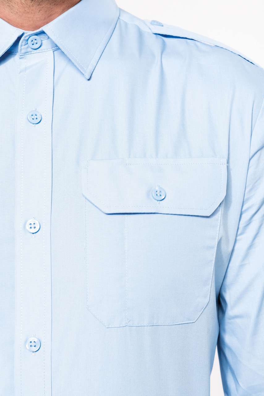 KA505 - MEN'S LONG-SLEEVED PILOT SHIRT
