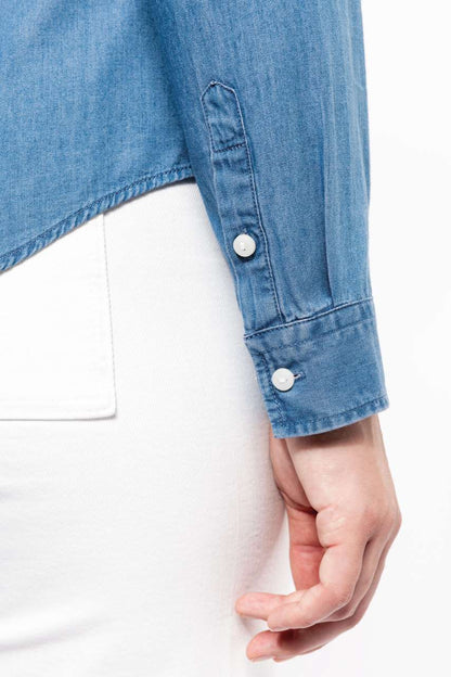 KA509 - LADIES’ DENIM SHIRT