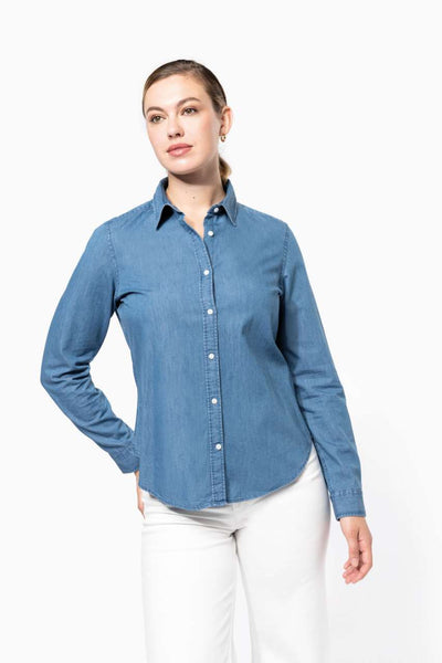 KA509 - LADIES’ DENIM SHIRT