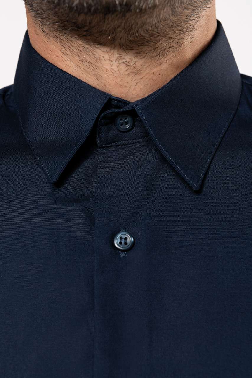 KA513 - MEN’S LONG-SLEEVED COTTON POPLIN SHIRT