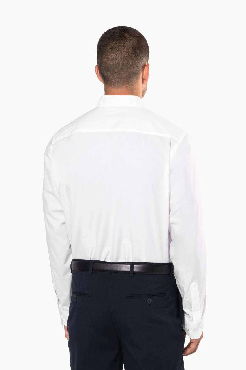 KA515 - MEN'S LONG-SLEEVED MANDARIN COLLAR SHIRT