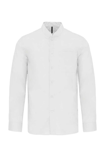 KA515 - MEN'S LONG-SLEEVED MANDARIN COLLAR SHIRT
