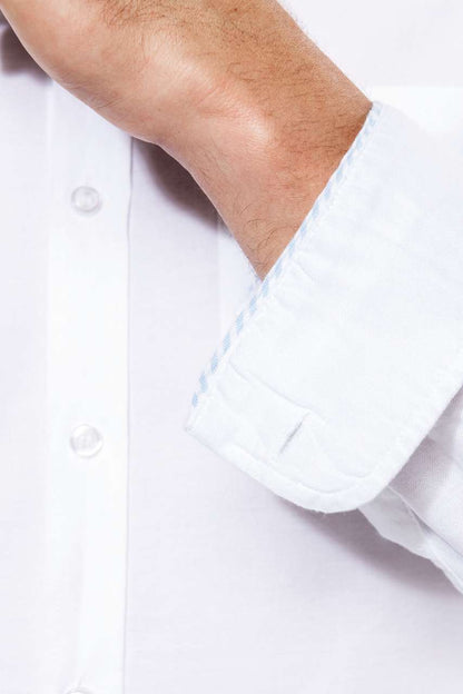 KA516 - LONG-SLEEVED WASHED OXFORD COTTON SHIRT