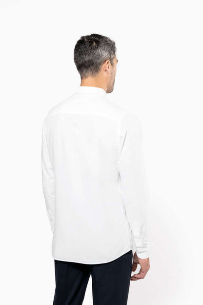 KA516 - LONG-SLEEVED WASHED OXFORD COTTON SHIRT