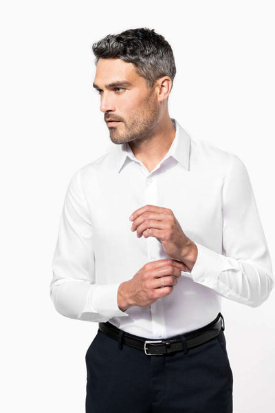 KA522 - MEN'S FITTED LONG-SLEEVED NON-IRON SHIRT