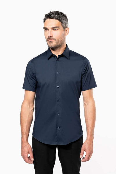 KA531 - SHORT-SLEEVED COTTON/ELASTANE SHIRT