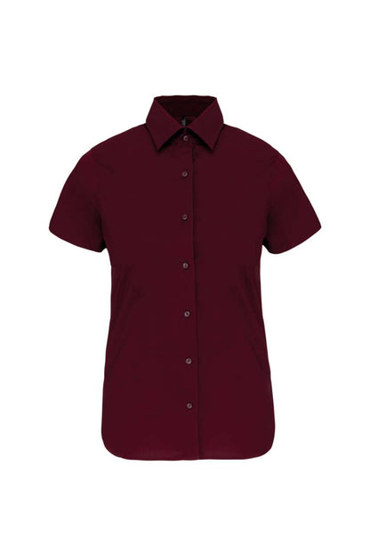 KA532 - LADIES' SHORT-SLEEVED COTTON/ELASTANE SHIRT