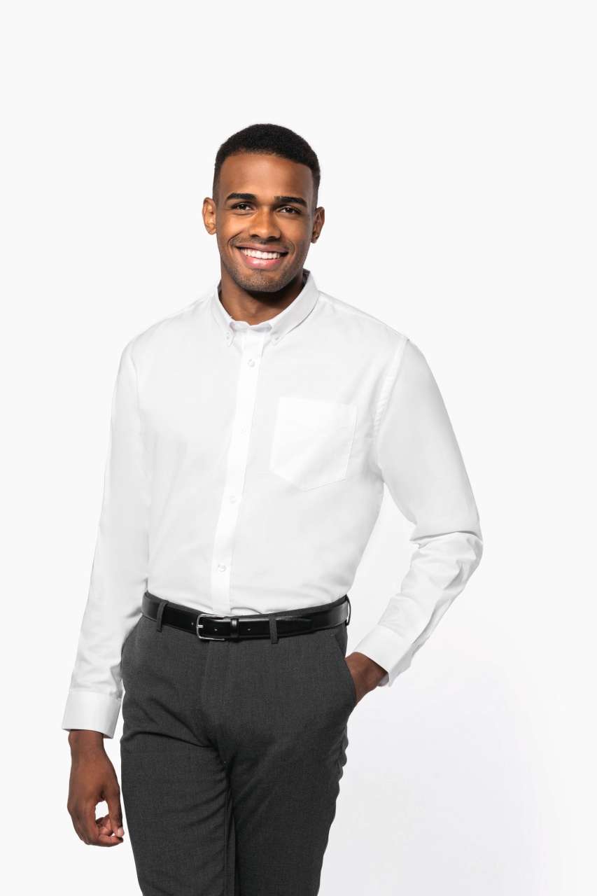 KA533 - MEN'S LONG-SLEEVED OXFORD SHIRT