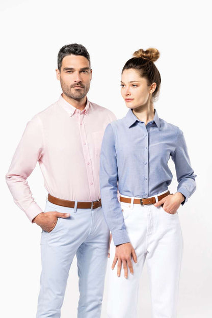 KA534 - LADIES' LONG-SLEEVED OXFORD SHIRT