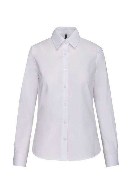 KA534 - LADIES' LONG-SLEEVED OXFORD SHIRT