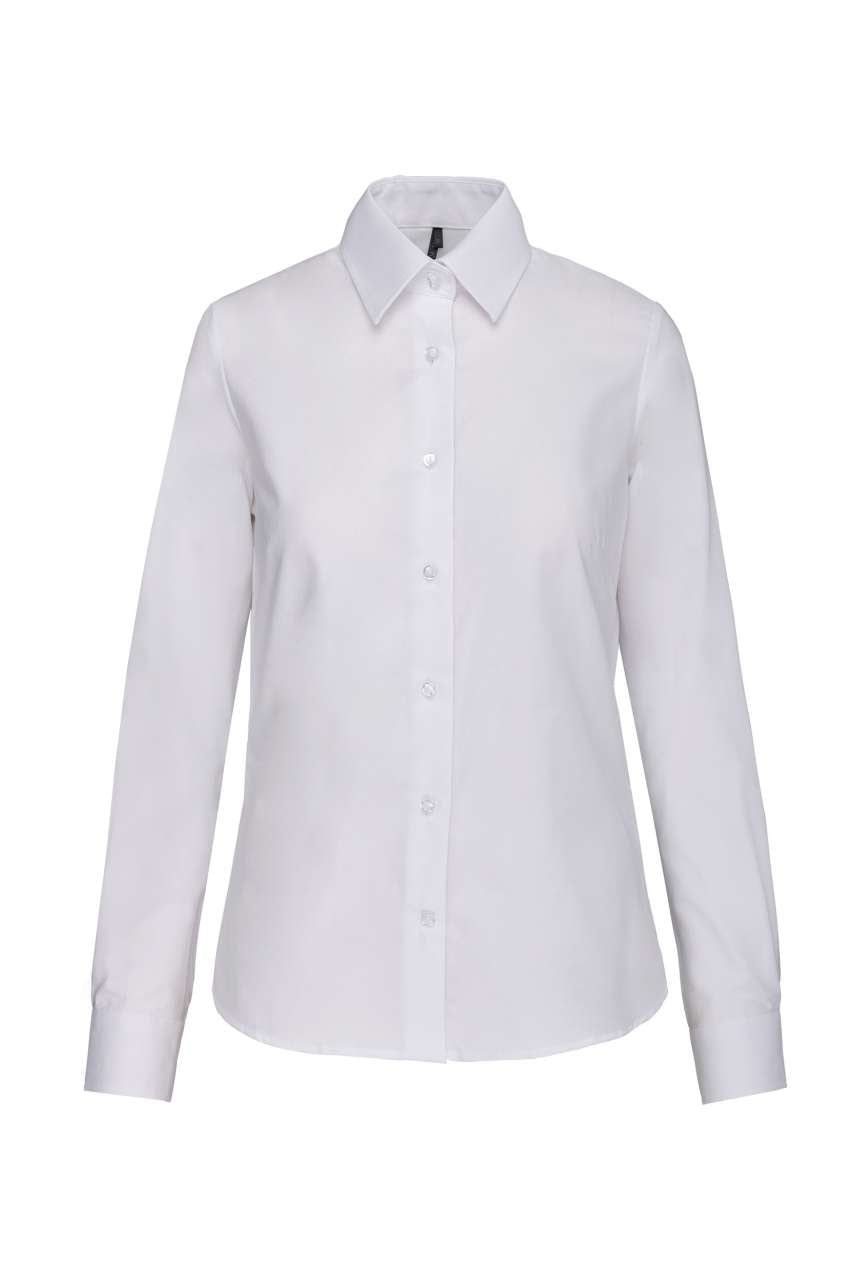 KA534 - LADIES' LONG-SLEEVED OXFORD SHIRT
