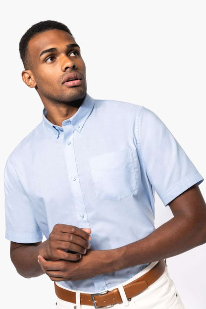 KA535 - MEN'S SHORT-SLEEVED OXFORD SHIRT