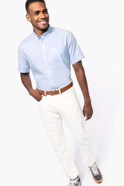 KA535 - MEN'S SHORT-SLEEVED OXFORD SHIRT