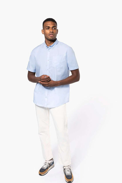 KA535 - MEN'S SHORT-SLEEVED OXFORD SHIRT