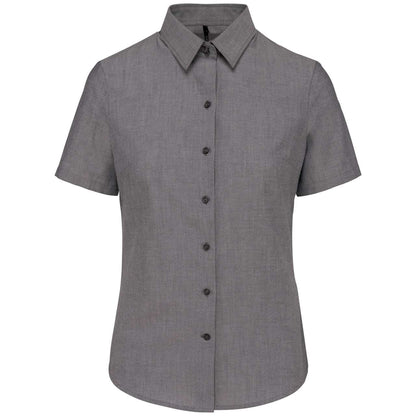 KA536 - LADIES' SHORT-SLEEVED OXFORD SHIRT