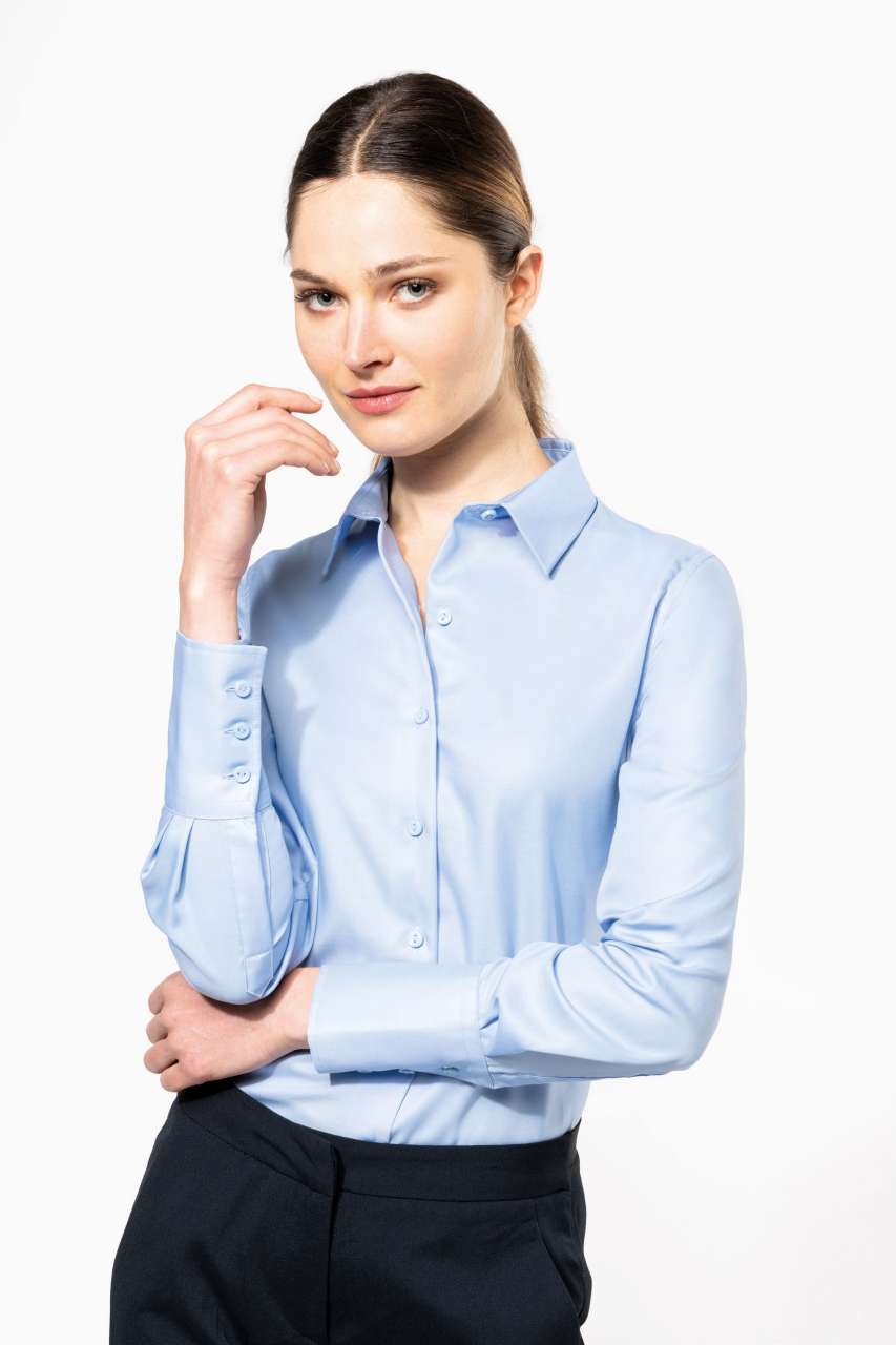 KA538 - LADIES' LONG-SLEEVED NON-IRON SHIRT