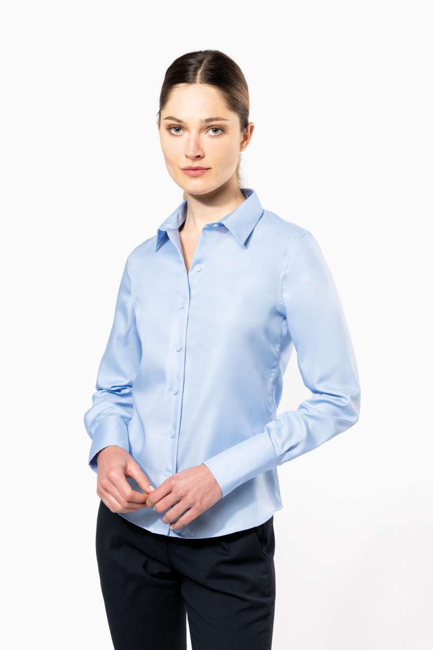 KA538 - LADIES' LONG-SLEEVED NON-IRON SHIRT