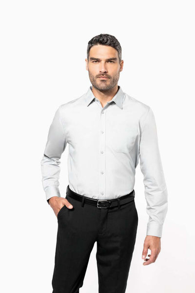 KA541 - MEN'S LONG-SLEEVED COTTON POPLIN SHIRT