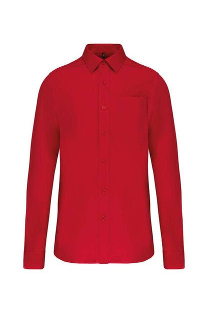 KA541 - MEN'S LONG-SLEEVED COTTON POPLIN SHIRT