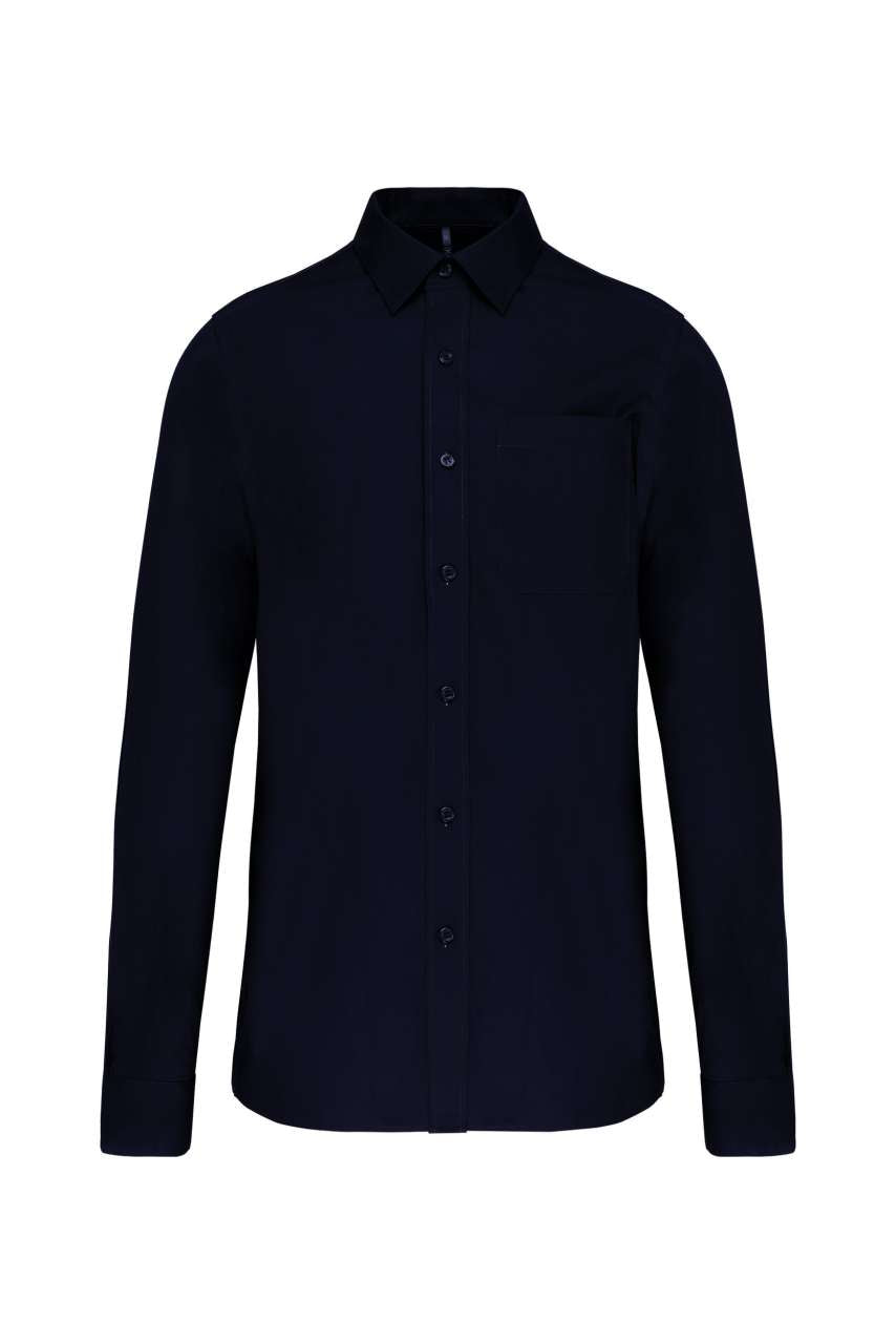 KA541 - MEN'S LONG-SLEEVED COTTON POPLIN SHIRT