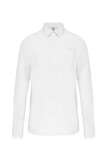 KA541 - MEN'S LONG-SLEEVED COTTON POPLIN SHIRT
