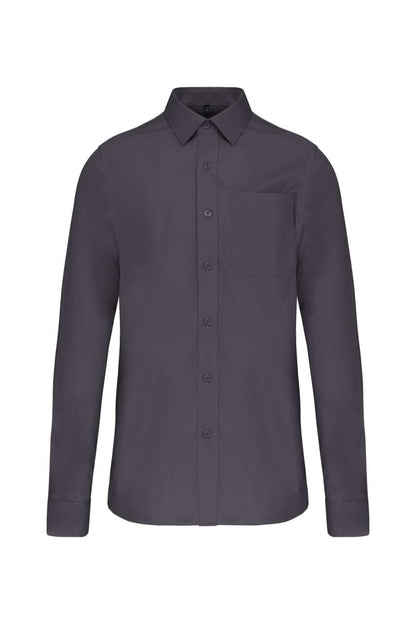 KA541 - MEN'S LONG-SLEEVED COTTON POPLIN SHIRT