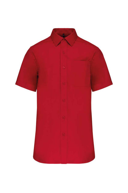 KA543 - MEN'S SHORT-SLEEVED COTTON POPLIN SHIRT