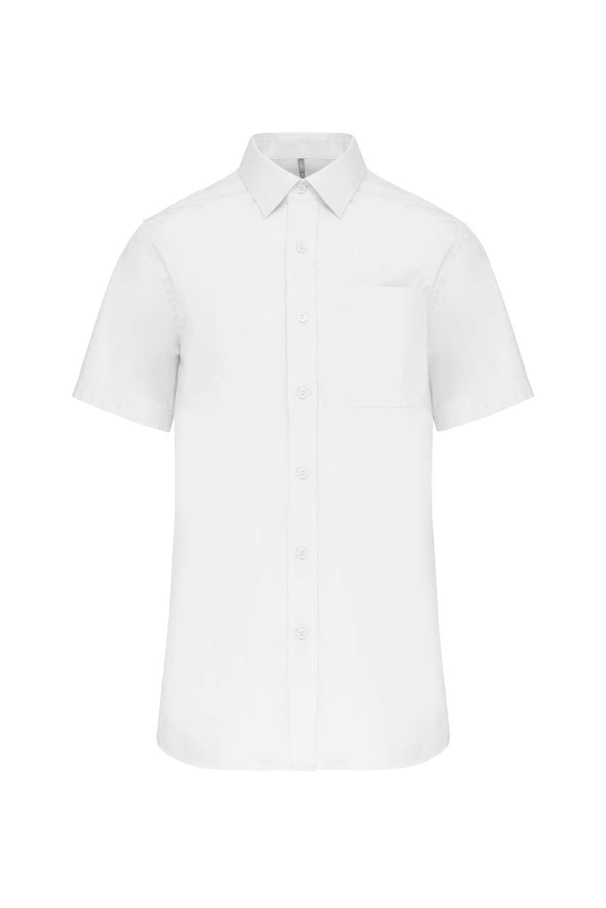 KA543 - MEN'S SHORT-SLEEVED COTTON POPLIN SHIRT