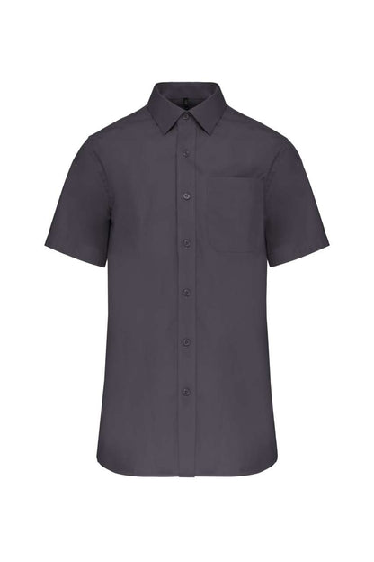 KA543 - MEN'S SHORT-SLEEVED COTTON POPLIN SHIRT